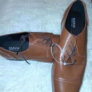 Alfani Men's Tan Oxfords Size 12